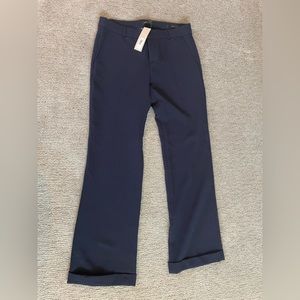 Banana Republic Logan Trouser Pant NWT - Petite Size 6 - Navy Blue